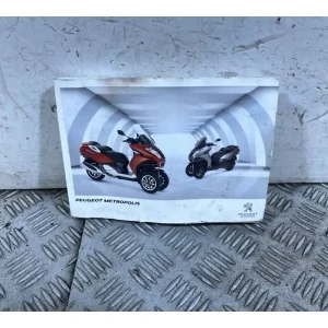 Libretto Uso e Manutenzione Peugeot Metropolis 400 Dal 2013 al 2017 Soddisfatti O Rimborsati