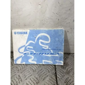 Ordina Subito Libretto uso e Manutenzione Yamaha Cygnus X 125 Dal 2006 al 2013