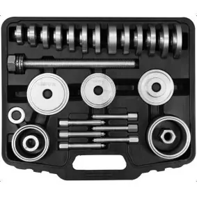 YATO Serie di tasselli di spinta, Inseritore / Estrattore YT-25412 - Kit estrazione / introduzione silentblock online a prezzi bassi per ogni auto Prezzo Scontato