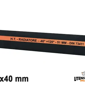 Vendita Finale Tubo in gomma RADIATORE per acqua calda e antigelo 32x40mm (20mt)