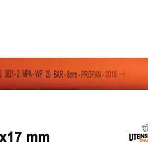 Vendita Finale Tubo gomma SALDO/PR/20ARL/ISO3821 propano per saldatura 10x17mm (100mt)