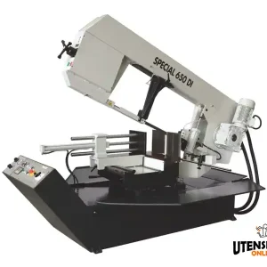 Segatrice semiautomatica MACC Special 650DI trifase 2,2kW, taglio 200mm Reso Gratuito