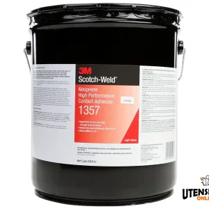 Adesivo 3M 1357 neoprenico a contatto ad alte prestazioni, grigio verde 1lt (conf 6Pz) Prezzo Basso