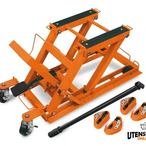 Piattaforma di sollevamento Unicraft MH 680 per motocicli, 680 Kg Must-Have