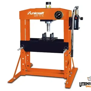 Pressa idraulica Unicraft WPP 15 TE con pompa manuale, 15 ton Miglior Prezzo