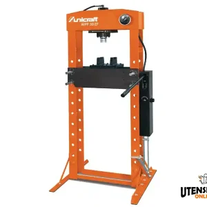 Consegna Rapida Pressa idraulica Unicraft WPP 30 EF con pompa manuale e pedale, 30 ton