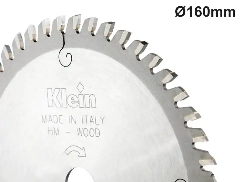 Lama per sega circolare HW Klein da 160x16mm, 48 denti Promozione Esclusiva