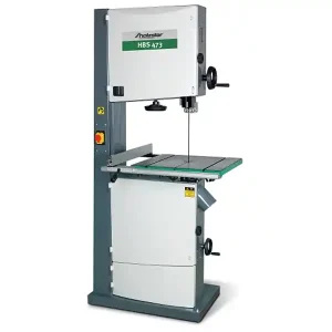 Di Tendenza Sega a nastro verticale Holzstar HBS 473 a 2 velocità, 1500W 400V