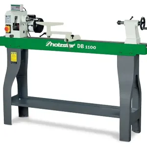 Più Venduto Tornio per legno con basamento Holzstar DB 1100 diametro tornibile 358mm