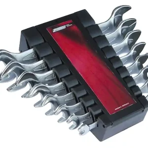 Nuova Collezione Serie 8 chiavi a forchetta Kravm 6-22mm con supporto appendibile