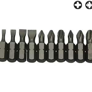 Reso Gratuito Set 10 inserti Progrip Kravm attacco esagonale 1/4", 25mm