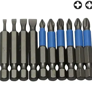 Prezzo Scontato Set 10 inserti Progrip Kravm attacco esagonale 1/4", 50mm