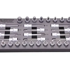 Set 32 inserti a bussola Kravm attacco 1/2" in termoretraibile Bestseller