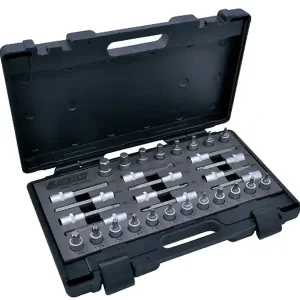 Set 32 inserti a bussole Kravm attacco 1/2" in valigetta Economico