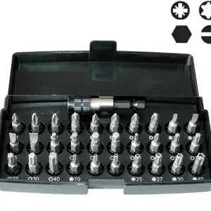 Prezzo Basso Set 31 inserti Kravm con portainserti magnetico attacco 1/4"