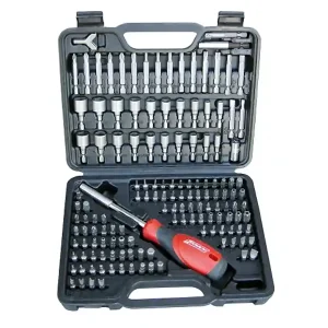 Set 142 inserti Kravm con portainserti magnetico 100mm 1/4" Sconto