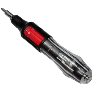Miglior Prezzo Giravite a cricchetto Kravm impugnatura ABS con 10 inserti