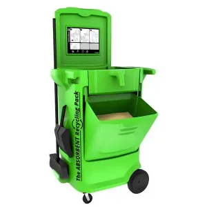 Più Venduto Carrello per assorbimento sversamenti Carvel Tucano con setacciatore