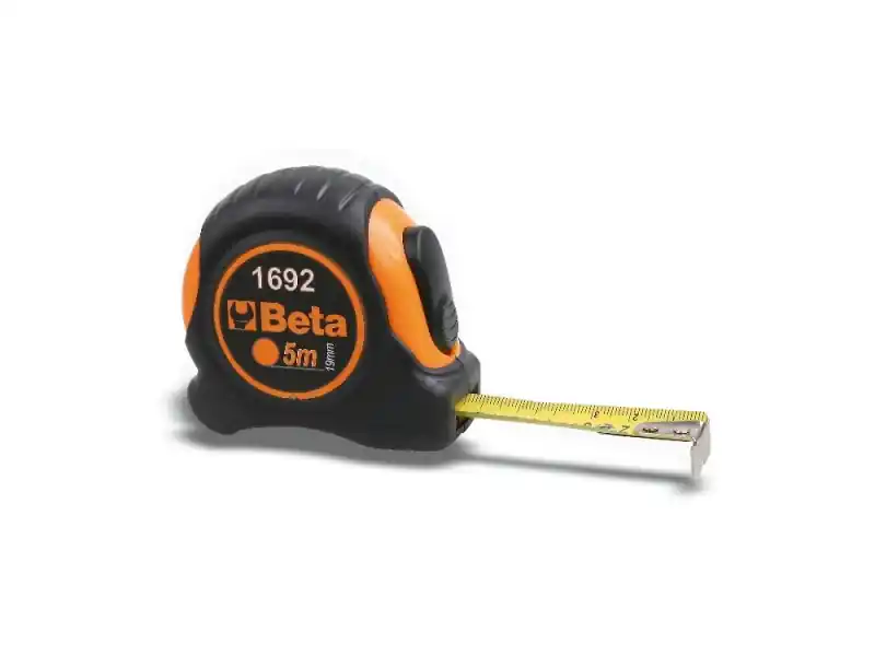 Flessometri compatti Beta 1692 2metri x 16mm cassa in ABS antiurto (5pz) Popolare
