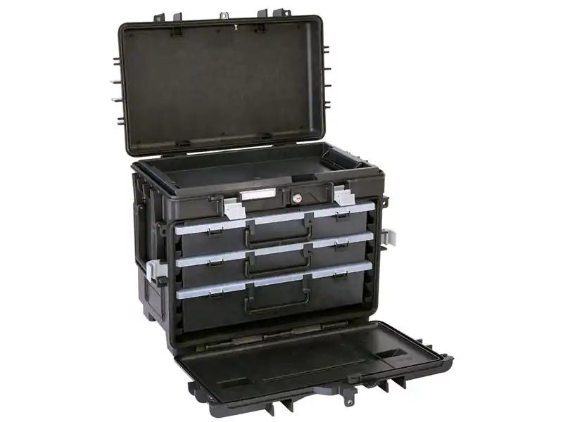 Trolley porta utensili GT Line All in One AI1XB 2LR con 3 organizer vuoti Nuovo Arrivo