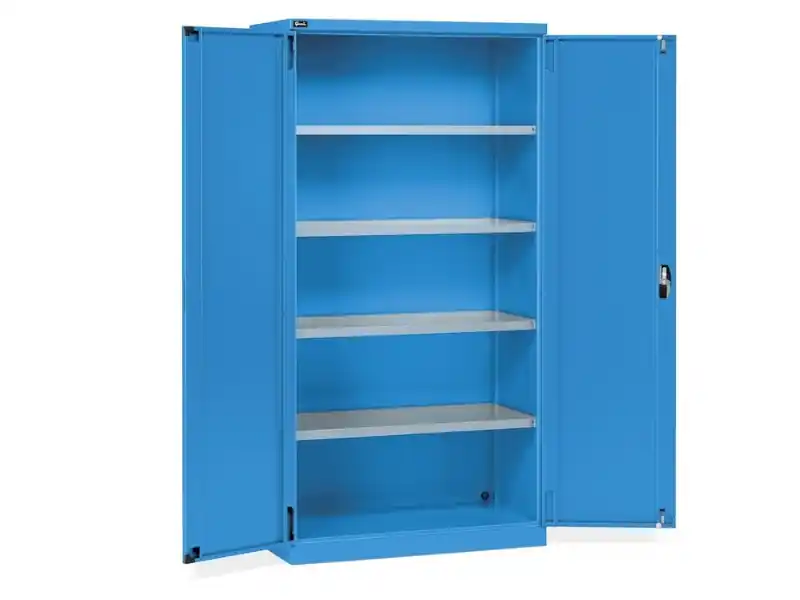 Spedito Oggi Fami armadio con 2 ante, 4 ripiani, 1023X555X2000 mm