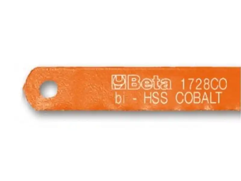 Esclusivo Lama per seghetti Beta 1728CO in acciaio al cobalto, 300mm (10pz)
