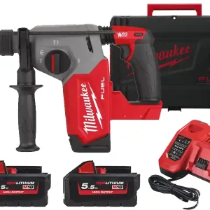 Promozione Tassellatore Milwaukee M18 FHX SDS-Plus, 2.5J con 2 batterie 5.5Ah