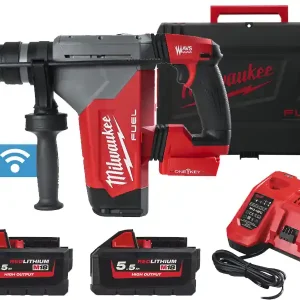 Tassellatore Milwaukee M18 Fuel ONEFHPX SDS-Plus, 5.0J con 2 batterie 5.5Ah Consegna Rapida