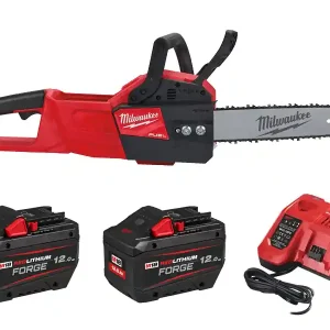 Elettrosega Milwaukee M18 Fuel FCHSC barra 300 mm in kit con 2 batterie e caricabatteria Prezzo Basso