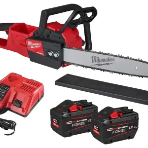 Elettrosega Milwaukee M18 Fuel FCHS barra 400mm con 2 batterie e caricabatteria Affare