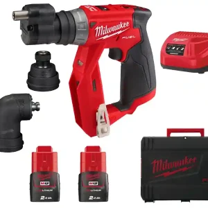 Trapano avvitatore Milwaukee M12 Fuel FDDX con 4 mandrini intercambiabili Saldi