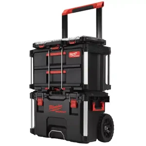 Set Milwaukee PACKOUT con trolley, cassettiera e organizer Di Tendenza
