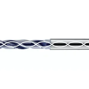 Direttamente Dal Produttore Fresa ad alte prestazioni Nuova Cumet 122FL 5xd lubrificazione interna