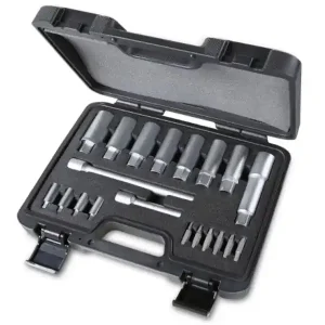 Ultime Pezzi Kit bussole ed inserti Beta 1551/C20 per smontaggio teste ammortizzatori