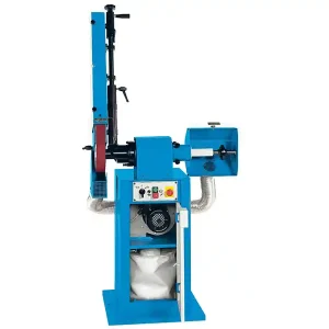 Levigatrice a nastro telescopico orientabile Aceti con pulitrice, 1,9kW 400V Nuova Collezione