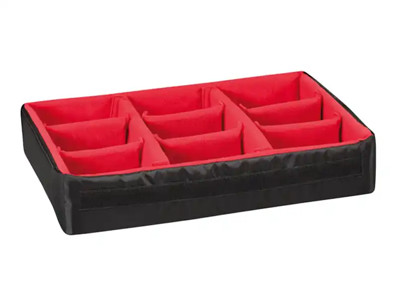 Promozione Esclusiva Divisorio imbottito per valigia Explorer Cases 58.2, 430x275x110mm