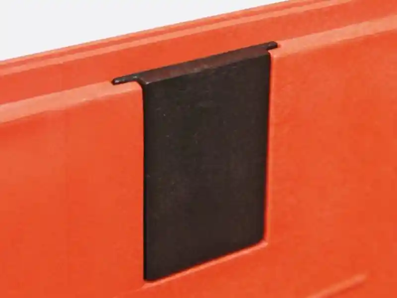 Ultime Pezzi Staffa in plastica per slot fissaggio supporti valigie Explorer Cases (6pz)
