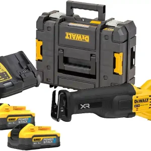 Sega universale DeWalt DC386 tagli 300mm in kit con 2 batterie 5,0Ah Powerstack Acquista Ora