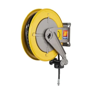 Avvolgitubo automatico in acciaio Meclube F-400 per aria/acqua , tubo 15mt Prezzo Conveniente