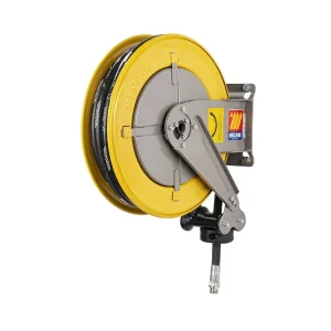Sconto Avvolgitubo automatico in acciaio Meclube F-400 per olio, tubo 10mt
