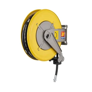 Reso Gratuito Avvolgitubo automatico in acciaio Meclube F-460 per olio, tubo 15mt