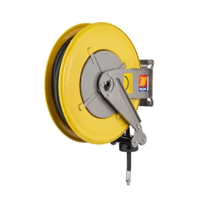 Saldi Avvolgitubo automatico in acciaio Meclube F-460 per grasso, tubo 15mt
