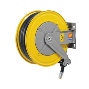 Promo Stagionale Avvolgitubo automatico in acciaio Meclube F-555 per gasolio, tubo 20 mt