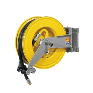 Subito Disponibile Avvolgitubo automatico in acciaio Meclube S-555 per gasolio, tubo 20 mt