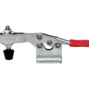 Bloccaggio rapido orizzontale Finat HH350 base piatta e braccio a U, 90 Kg Spedito Oggi