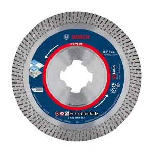Disco X-Lock Bosch Expert HardCeramic 115mm per smerigliatrici Reso Gratuito