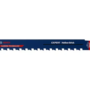Occasione Imperdibile Lama per seghe universali Bosch Expert Hollow Brick 1543 HM codolo S, 240mm