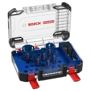 Assortimento 6 seghe a tazza Bosch Expert Tough Material, 22-68mm Consegna Rapida