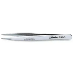 Affare Pinzetta a molla antimagnetica Beta 999B con punte forti diritte, 120mm