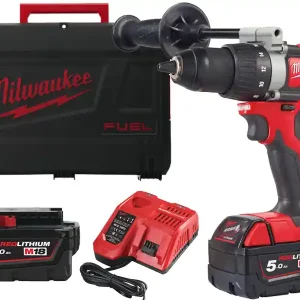 Trapano avvitatore a batteria Milwaukee M18 Fuel BLDD2, 82N in Kit Vendita Finale